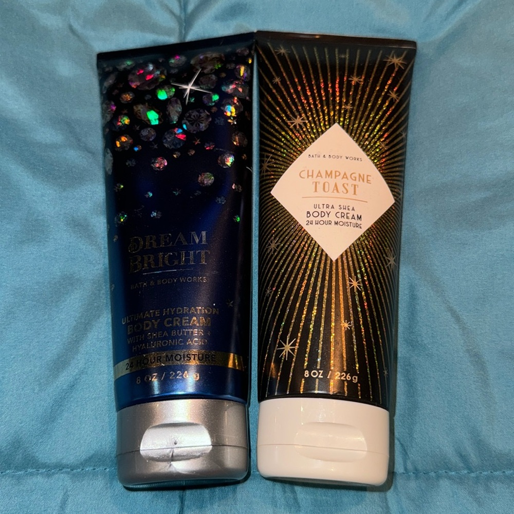 Bath and Body Works Champagne Toast and Dream Bright